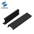 Modern Aluminium Kitchen Accessories Gold Black Kitchen Cabinet Furniture Handle Profile Finger Edge Pull Wardrobe Handles
