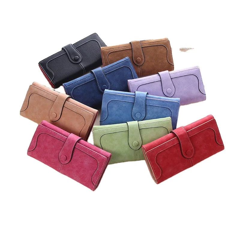 Purse Wallet New Model Women Fashion PU Leather Long Style Wallet for Woman MegaBDM