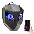 CRELANDER Knight Backpack SE Locomotive Waterproof Hard Shell Bag DIY LED Display Luminous Backpacks