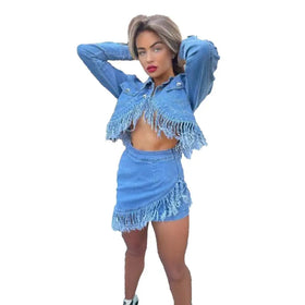 Best Jacket Denim Skirt Suit Jean Dress Regular Low Rise Women Snow Wash Denim Dress