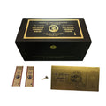 1200 pcs Rhinoceros One Hundred Quintillion Dollars Zimbabwe Fake Gold Banknote with Box and 120 COA for Collection Gifts
