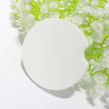 Multifunctional 6.5cm Eco-Friendly Ceramic Cup Drink Coaster with Hot Proof and Durable Design