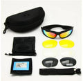 C6 USOM Anti Fog Tactical Glasses Protect Eyes for Hunting 4 Lens Motorcycle Windproof