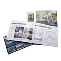 Custom Recycled Kraft Paper Magazine Brochure Printing Offset Business Art With Fancy Logo Design for Carton Packaging
