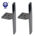 Factory Square Outdoor Furniture Leg Golden/Black Thickened TV Stand Leg Slant Aluminum Alloy Metal Cabinet Feet