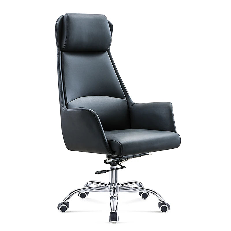 Foshan Modern Soft Back Executive Chair Leather Office Chair Pu Office Chair 2025