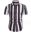 Summer Fashion Custom Quick Dry Short Sleeve Floral Shirt Beach Regular Fit Print Hawaiian Shirt Beach Men's Shirts