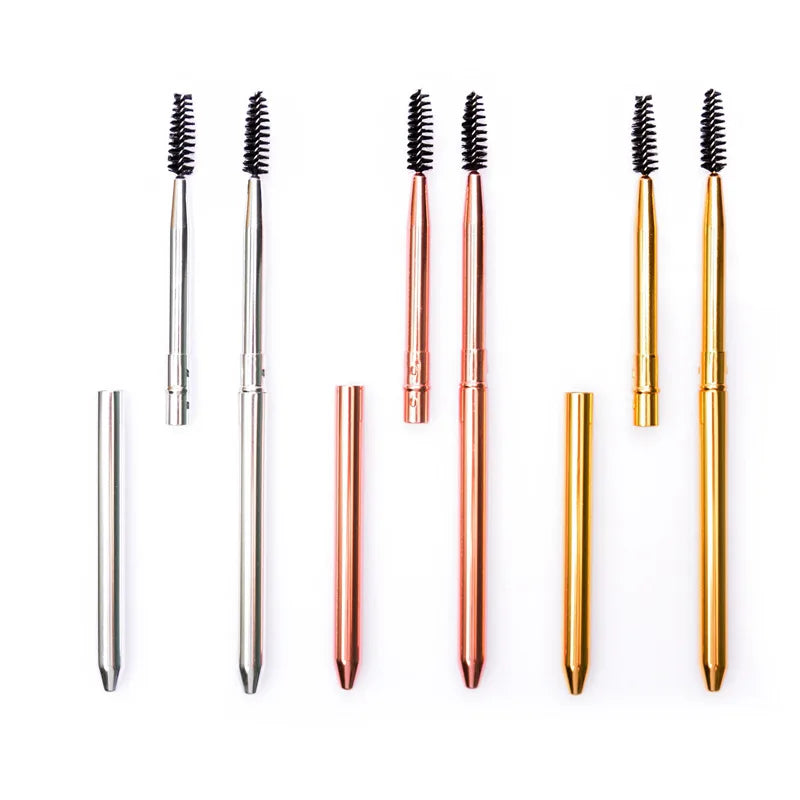 Rotating Mascara Wand Universal with Eyelash Applicator Brush Eye Brush Eyelash Brush