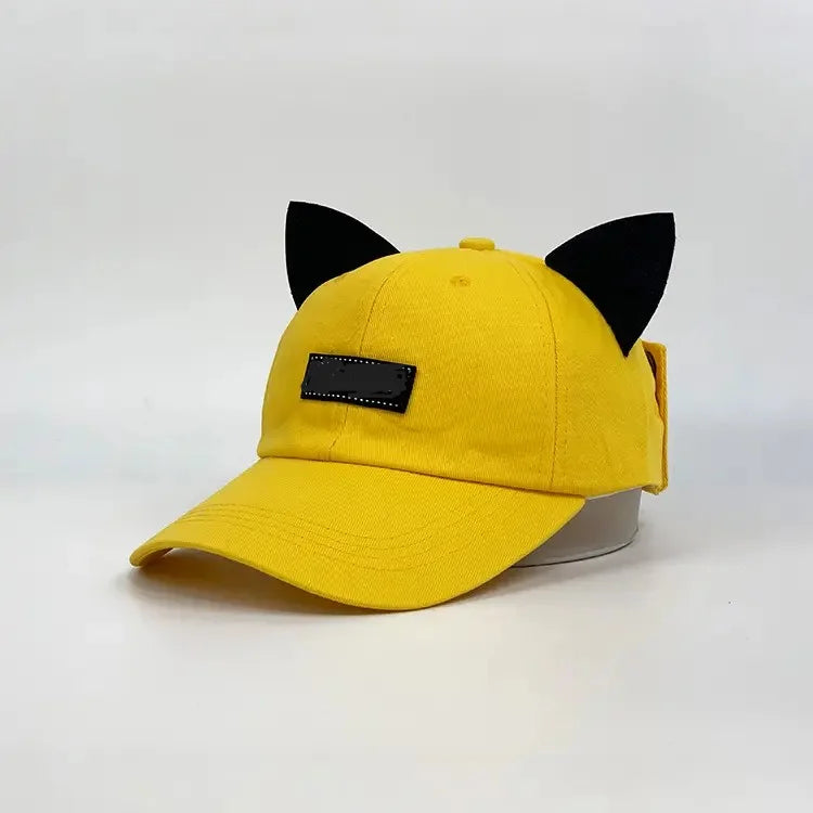 Girl Dad Hat Baseball Dad Hat Embroidered Adjustable Dad Caps Hand Embroidered Dot Argyle Fruit Patterns on Oxford Poplin Fabric