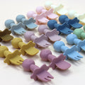 Eco-Life BPA Free Food Grade Soft Bear Design Silicone Non-Spill Baby Feeding Cutlery Spoon and Fork Set for Kids Dining