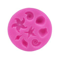 Silicone Starfish Fondant Mould Conch Ice Cube Cake Decorating Baking DIY Trays Mold