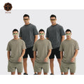 TITI Top Selling Mens Fitness Clothing Gym Wear Cotton Plain Workout Shirts Custom Round Collar Sports T Shirts