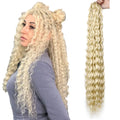 Deep Wave Braiding Hair Extension Deep Wave 32 Inch Synthetic Braiding Hari Extensions Deep Twist Braiding Hair