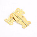 Metal Gold Butterfly Window Door Box Hinge Connector Hardware Furniture Hinge
