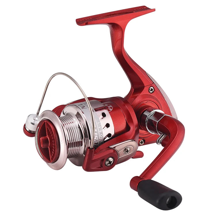 Promotional Saltwater Fishing Reel Combo Set Various Durable Spinning Rod Reel for River Stream Plastic Material Wholesale