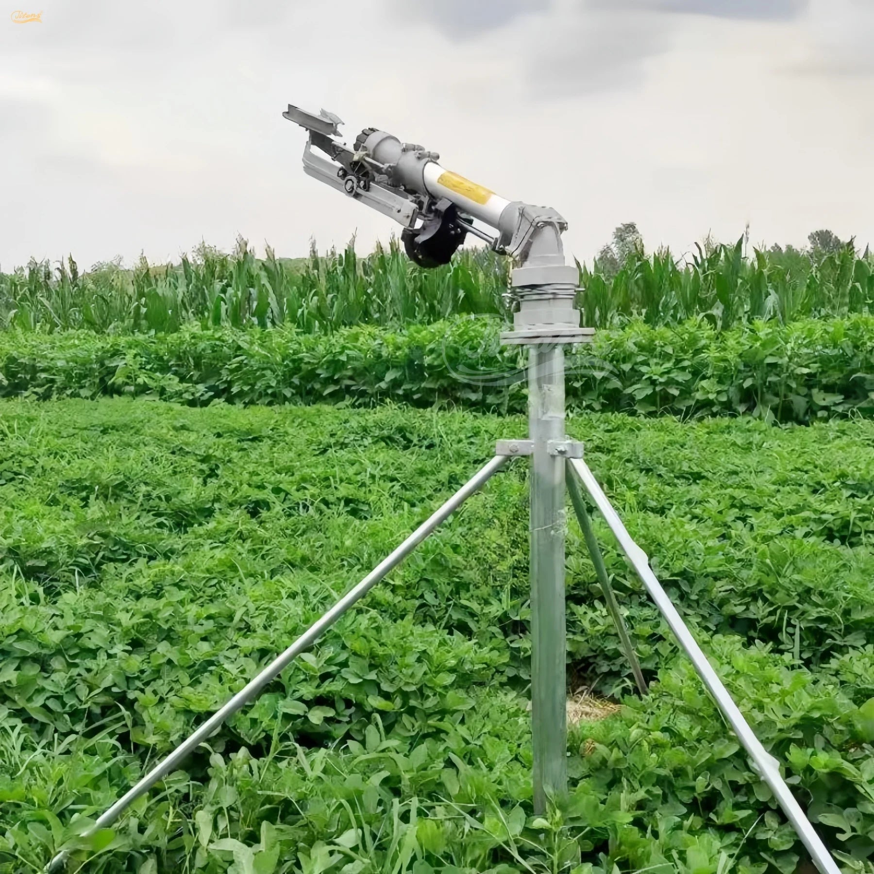 Titans Heavy Duty 120 Meters Big Rain Gun Sprinkler for Agriculture Farmland Irrigation