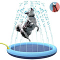 Foldable Play Basin with Spray Mat for Large Dogs Pet Cleaning & Bathing for Bathing & Training