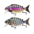 WEIHE 10cm 22.2g 10Colors Artificial Hard Fishing Bait Multi Jointed Fishing Lure for Freshwater and Saltwater