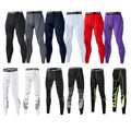 New Men's Stretch Quick-drying Leggings Fitness Outdoor Jogging Foot Basketball Sports Black Leggings