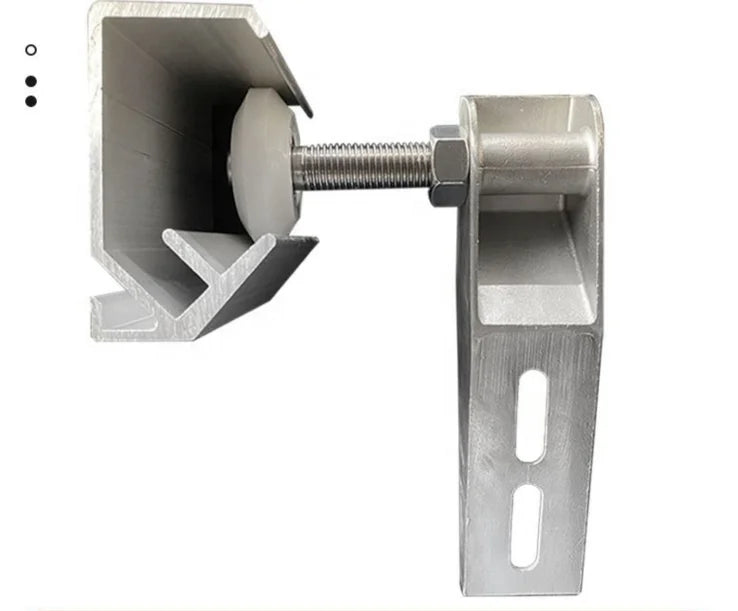 China Manufactured Aluminum Alloy Guide Rail Cold Room Sliding Door Upper/Side/Lower Rail Accessories Thermal Insulation Polymer
