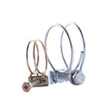Bolt Clamp Adjustable Steel Double Wire Grip Cable Iron Hose Clamps for Plumbing Automotive Mechanical Applications