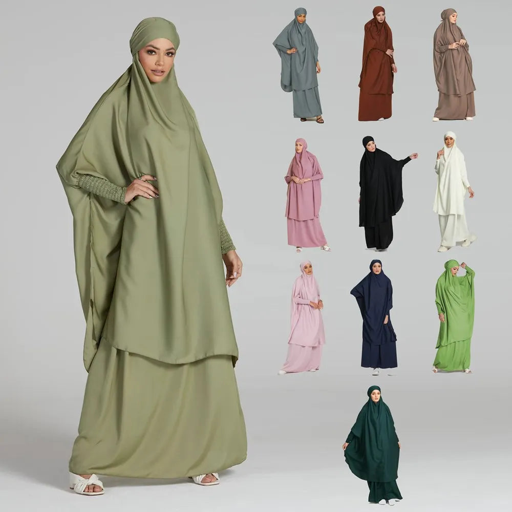 Eid Baju Muslim Modest Afghani Burkha Muslim Abayas Fashionable Khimar Hijab Pocket Printed Abaya Dress Wholesale in Uk
