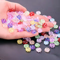 100pcs 10mm Colorful Cute Crystal Glass Spacer Beads for Earring Bracelet Necklace Key Chains Jewelry DIY Craft Making