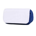 Sublimation Blank Polyester Zipper Pouch Pencil Pen Case Bag Single-Side Sublimation Blank Makeup Bags DIY Craft