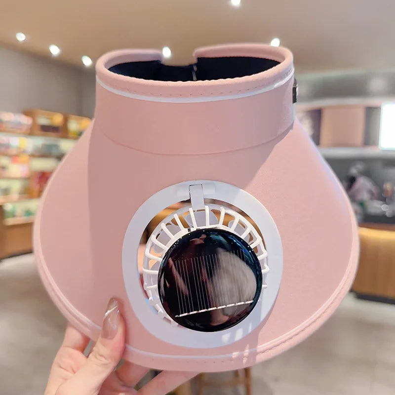 High Quality New Sun Protection Hot Selling Usb Charging Solar Powered Fan Hat Hat for Outdoor Baseball Cap for Women Man
