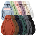 300G Pure Color Round Neck Hoodie Sweater 80% Cotton 20% Polyester for Men and Women