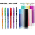 Hot Manufacture Best Seller Heat Friction Erasable Ink Gel Ball Pen with Eraser Refill