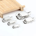 DIY Stainless Steel Jewelry Release Buckle Unique Fancy Design for Chain Clasp Necklace and Bracelets Making