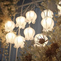 Wedding Props Lily of the Valley Flower Orchid Chandelier Stage Window Hanging Lights Ceiling Wedding Layout Backdrop Lamp