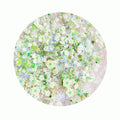 1kg Custom Cute Green Sequins Star Flower Charms Eco-Friendly Clay Pieces Safe for Kids Play and Creative Activities