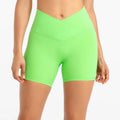 Wholesale Women V Shape Waist Soft High Waist Quick Dry Lightweight Running Fitness Shorts