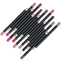 Oem Wholesale No Brand Private Label Cosmetics Custom Logo Vegan Makeup Dark Brown Waterproof Matte Lip Liner