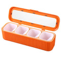 Light Luxury Modern Eco-Friendly Household Kitchen Herb Spice Tools Set Salt Monosodium Glutamate Seasoning Box Plastic Can