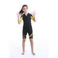 3Mm Junior Pool Floats Neoprene Wetsuit Swim Kids Vest Shorties Children  Short Sleeve Diving Suits Shorty Wetsuit
