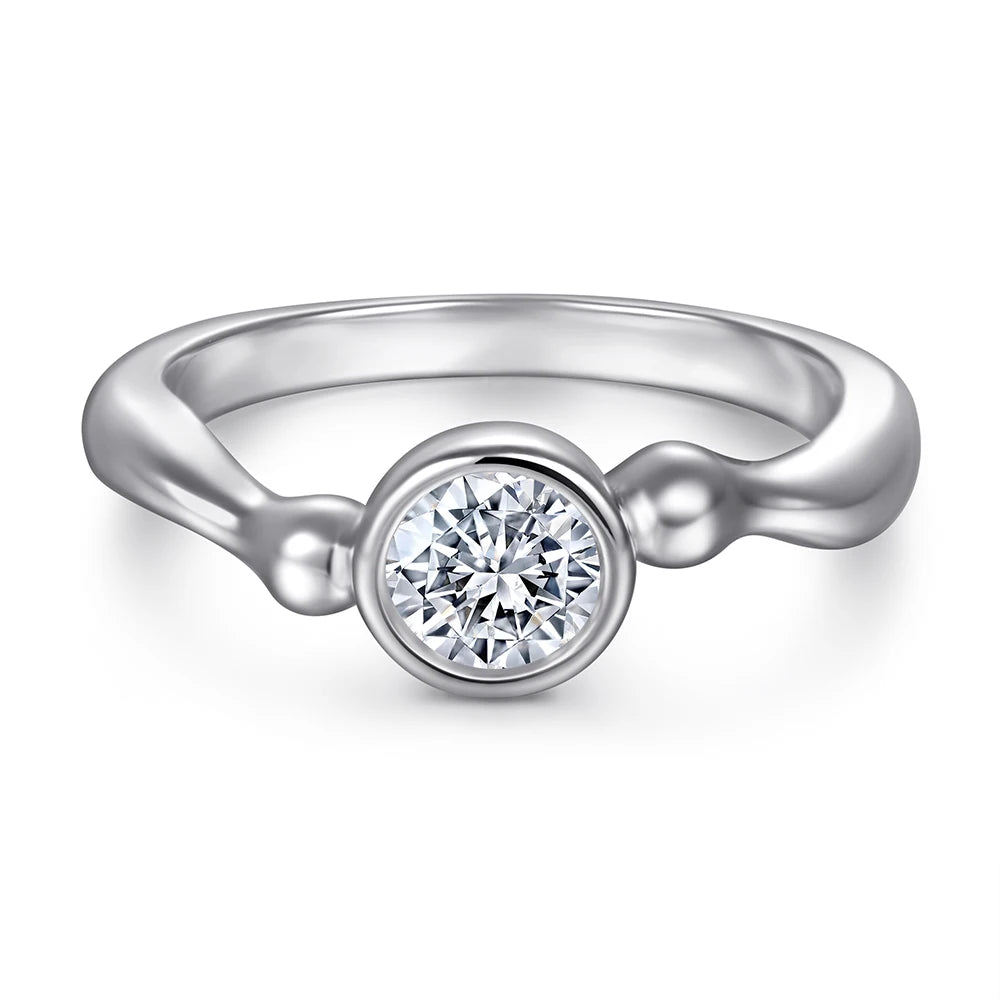 Wholesale 925 Sterling Silver Rings in Stock Wedding Rings for Girl