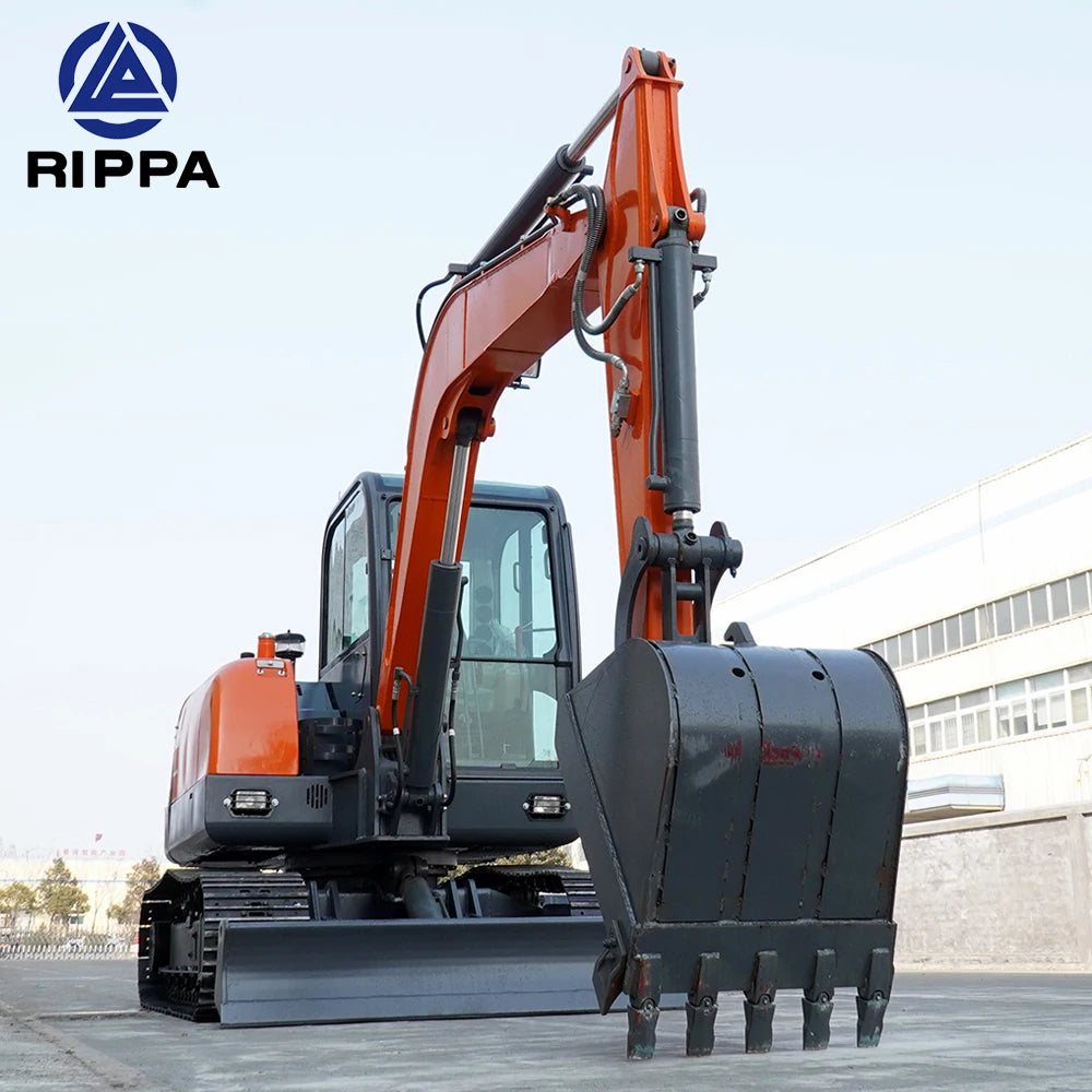 Free Shipping Small Excavator Epa Engine 3.5 Ton 6 Ton 8 Ton Crawler Hydraulic Digger Farm Mini Excavator for Sale