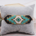 Handmade Adjustable Bohemian Eye Pattern Miyuki Bead Bracelet Fashion Woven Bangles Hot Selling Eye Shape Bracelets Designer