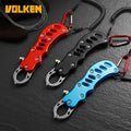 Mini High-quality Fish Lip Grips Outdoor Fishing Pliers Stainless Steel Lip Holders Factory Direct Sales in Many Colors