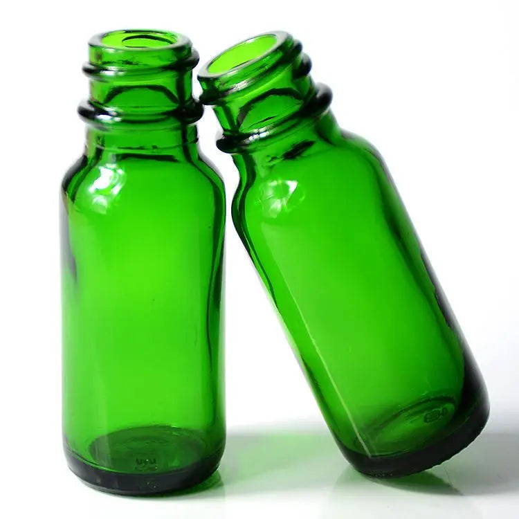 Glass Bottles 15ml 30ml 60ml Green Amber Empty Glass Dropper Essential Oil Bottle