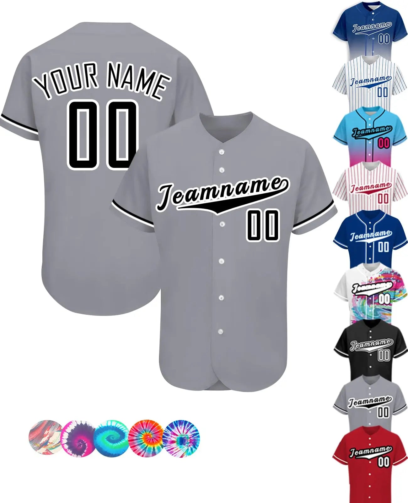 New Style Customize V Neck Baseball Jerseys Wholesale Comfortable Baseball Shirts Uniform