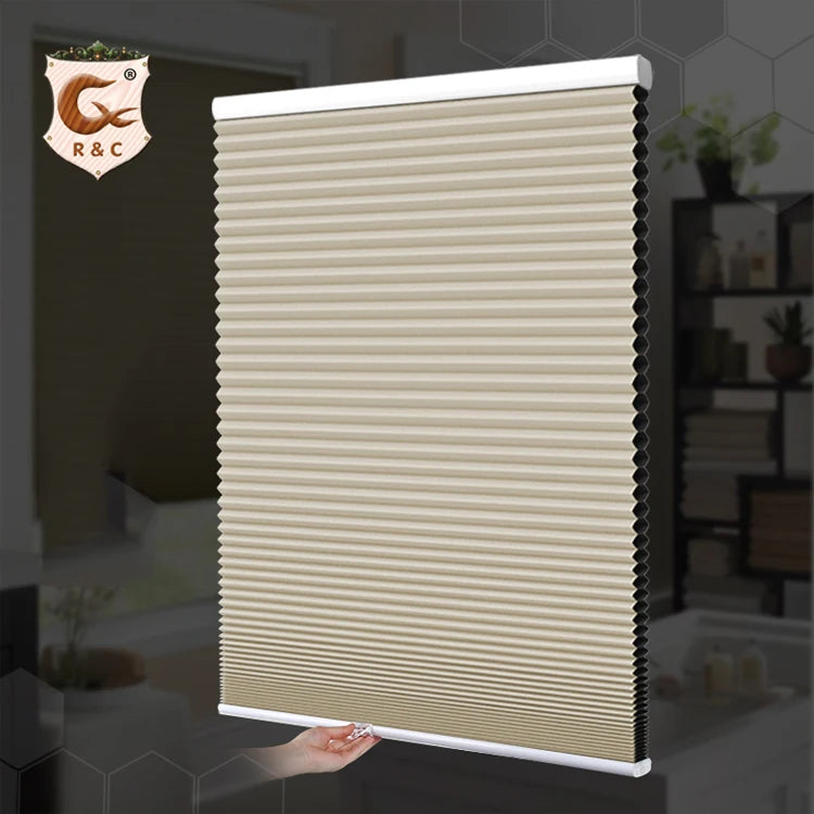 Wholesale Customize Size Modern Light Filtering Car Cellular Blind Window Blackout Cordless Honeycomb Blinds