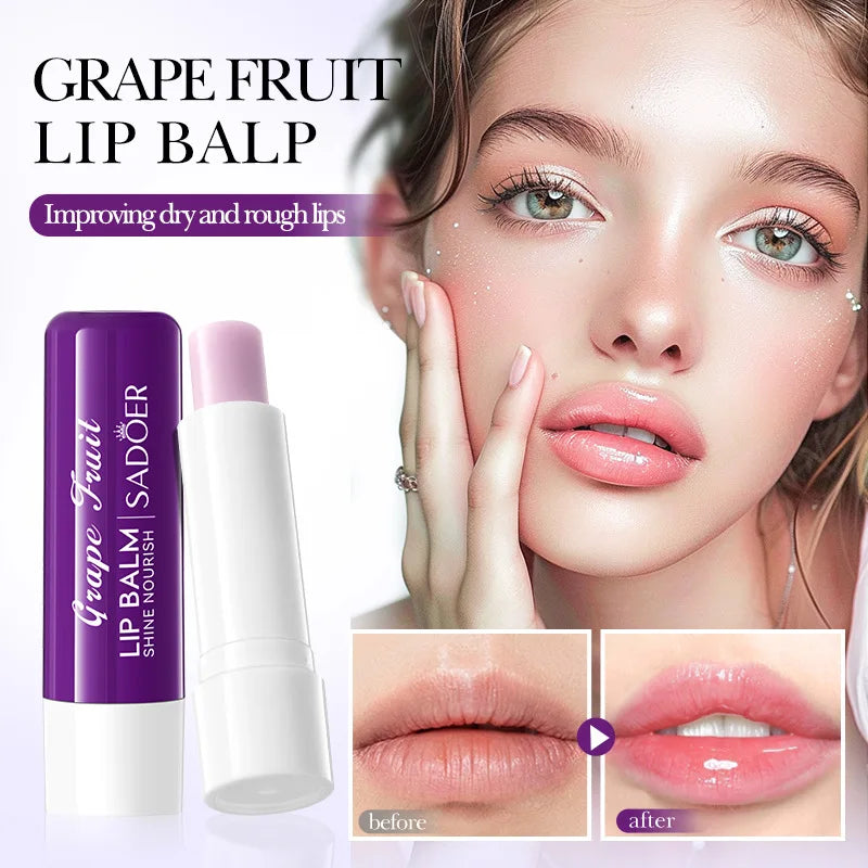 SADOER Wholesale Lip Care Moisturizing Refreshing Non Sticky Anti Cracking Lip Balm MegaBDM