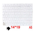 A5 Sublimation Blank Jigsaw Puzzle Sublimation Printing for Promotion/Valentine's Day Custom Gift