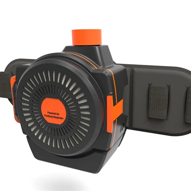 Custom Logo Automatic Powered Air Purifying Respirator with 99.97% Filtration Efficiency for Grinding Hard Hat Face Shield