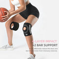JINGBA Manufacturer Wholesale Adjustable New Neoprene Knee Pad Shock Absorption for Gym Exercise Training Workout Women and Men