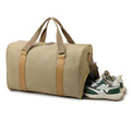 Manufacture Custom logo Canvas  Travel Outdoor Weekender Duffle Luggage Gym Bag